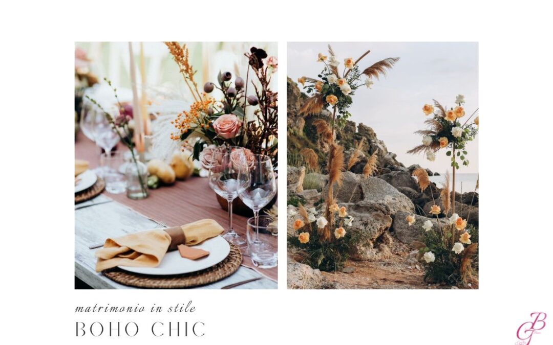 matrimonio in stile boho chic